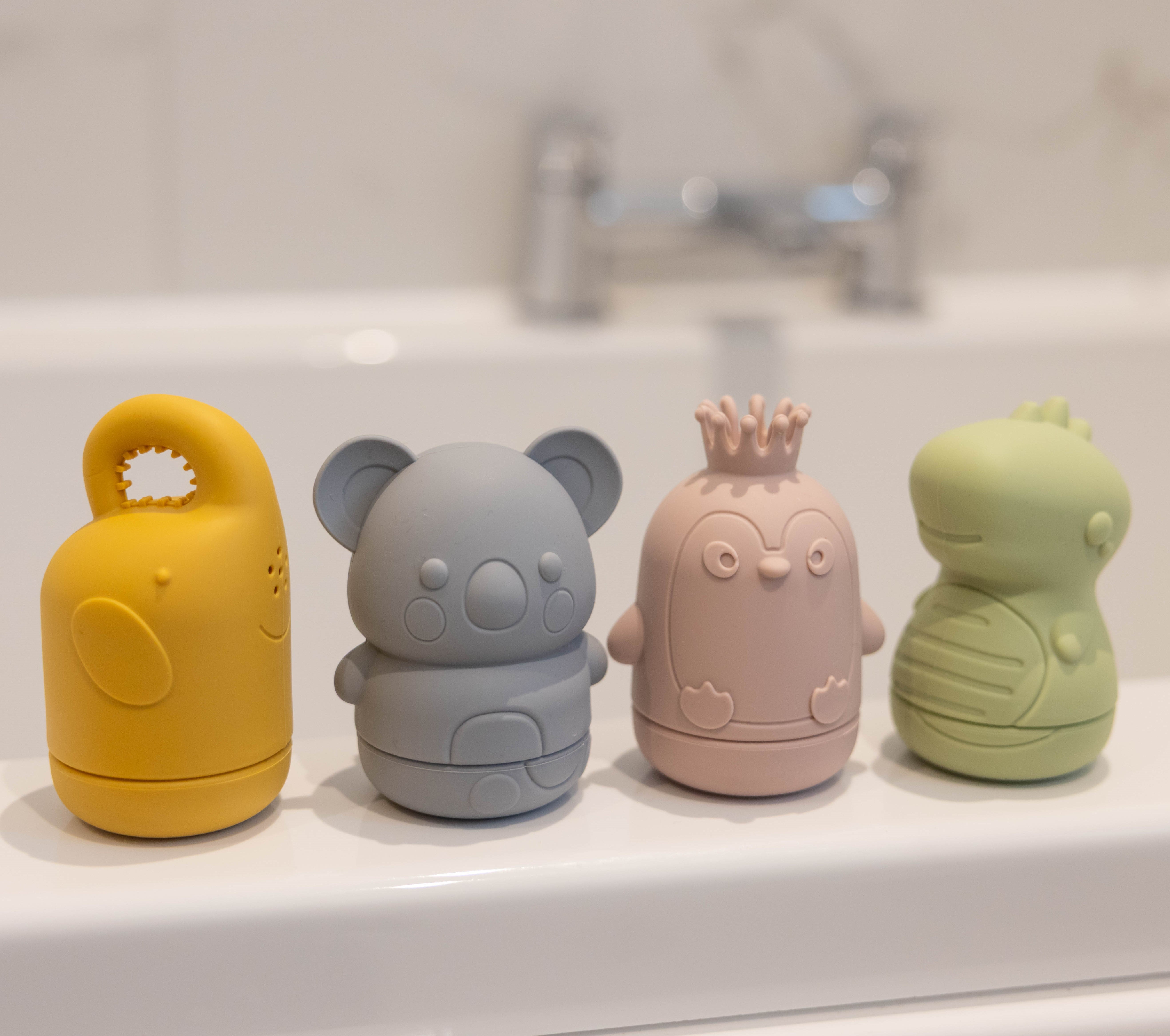 Bath Toy Set - Squeeze & Squirty's
