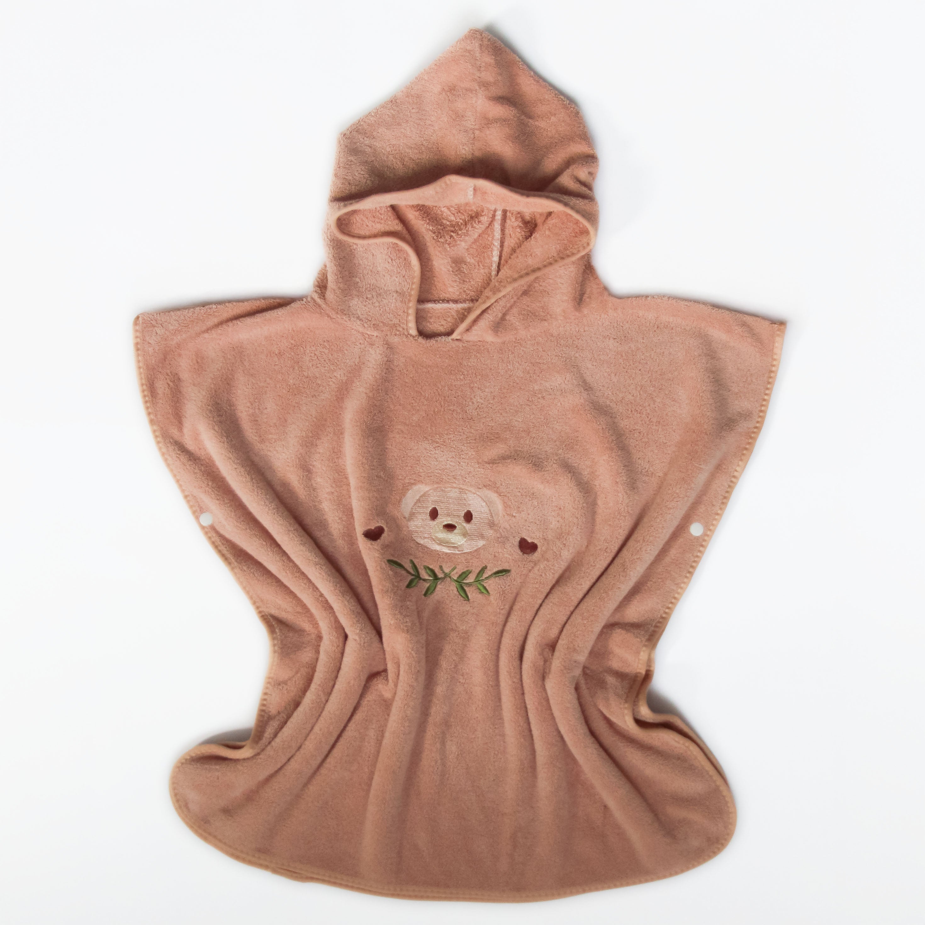 Poncho Style Toddler Hooded Bath Towel
