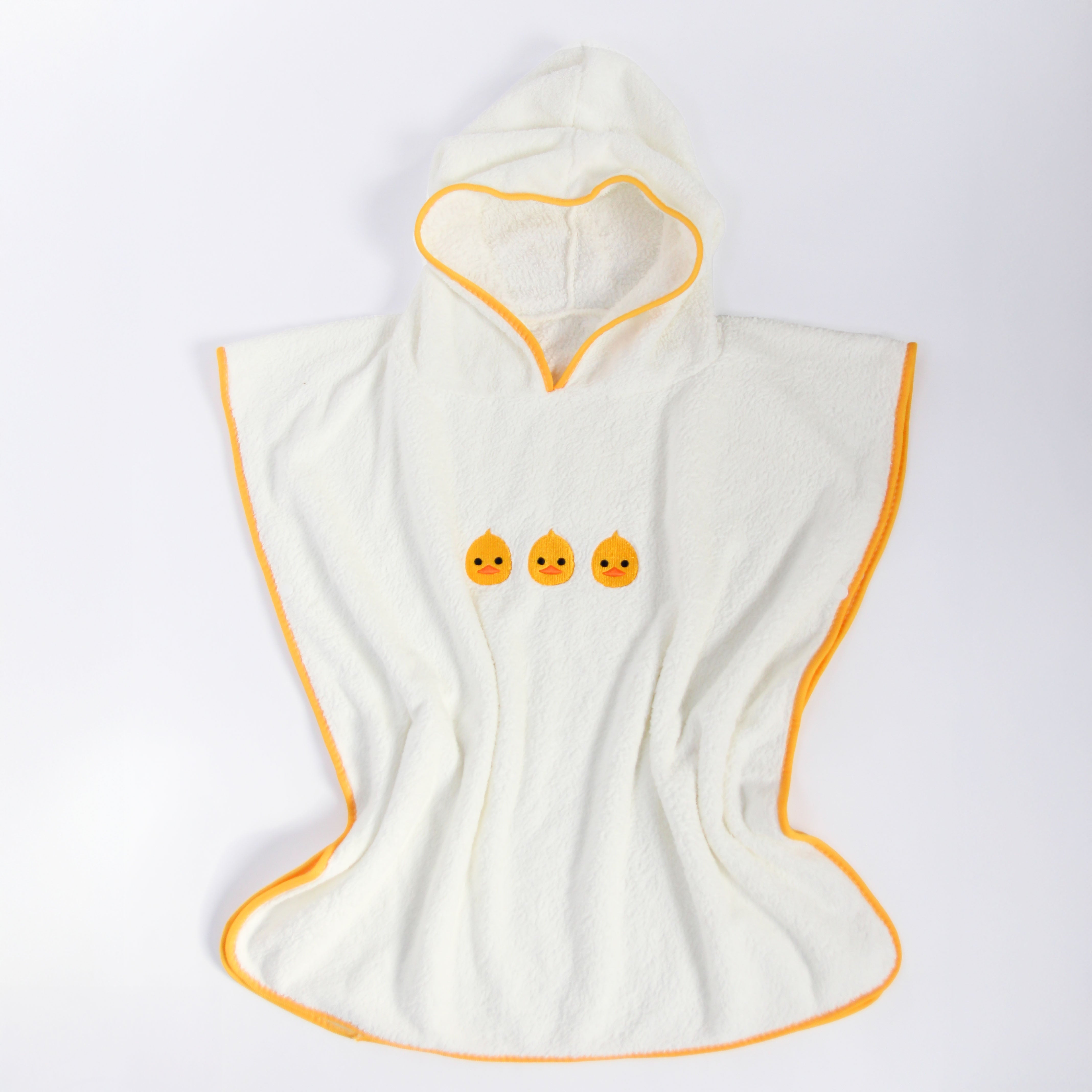 Poncho Style Toddler Hooded Bath Towel