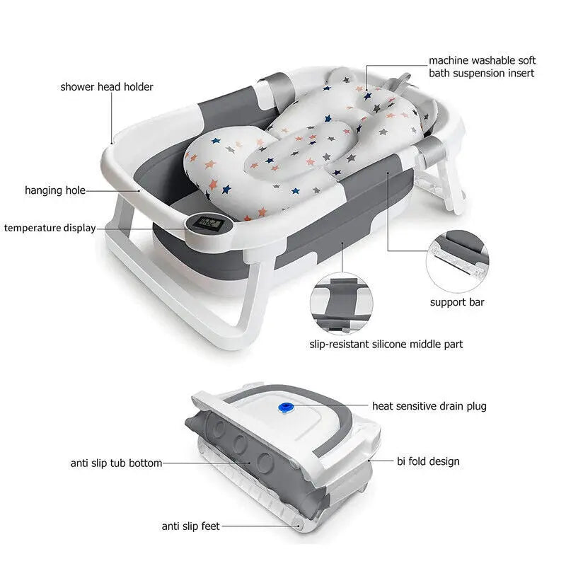 Foldable Baby Bath Tub