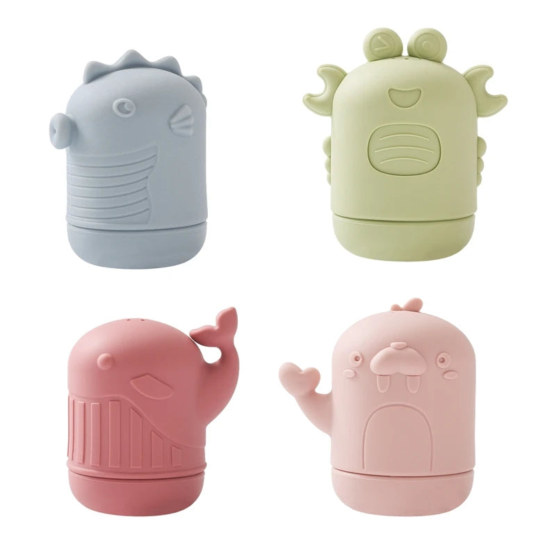 Bath Toy Set - Squeeze & Squirty's