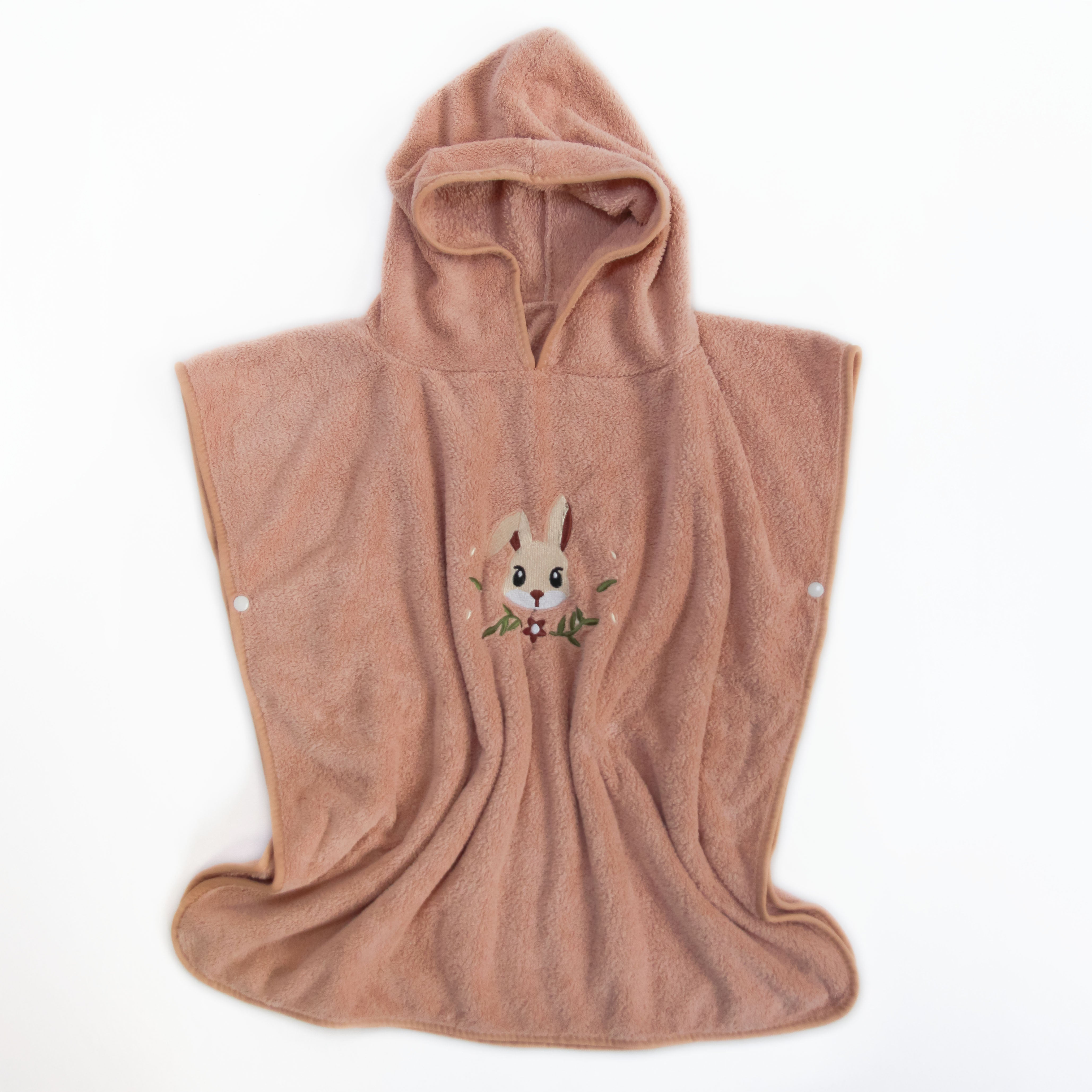 Poncho Style Toddler Hooded Bath Towel