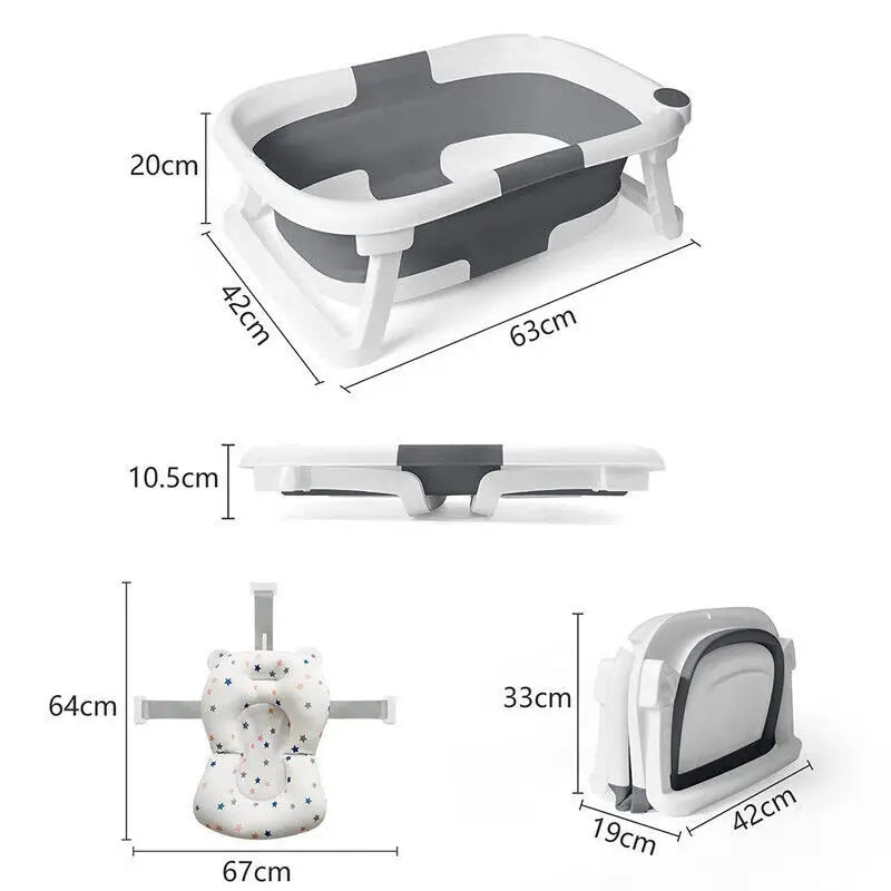 Foldable Baby Bath Tub